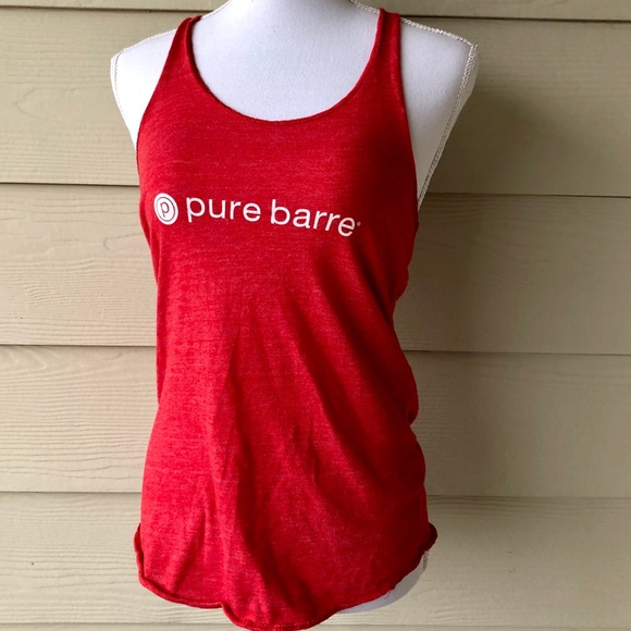 Pure Barre Tops - Pure Barre• Red Tank Top